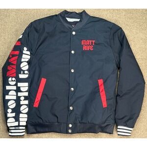 Matt Rife Problemattic World Tour Snap Button Jacket Size Medium‎